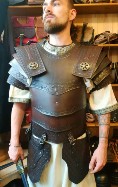 Armure "Gawain" en cuir