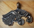 Pendentif corbeau bronze RS05