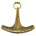 Pendentif Marteau de Ukko - bronze LF09