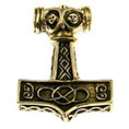 Pendentif Mjllnir bronze LF12