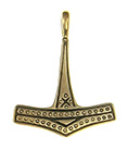 Pendentif Mjllnir bronze LF15