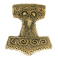 Pendentif Mjllnir bronze LF16