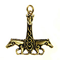 Pendentif Mjllnir chevaux LF13