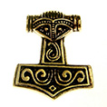 Pendentif Marteau de Thor - bronze LF08