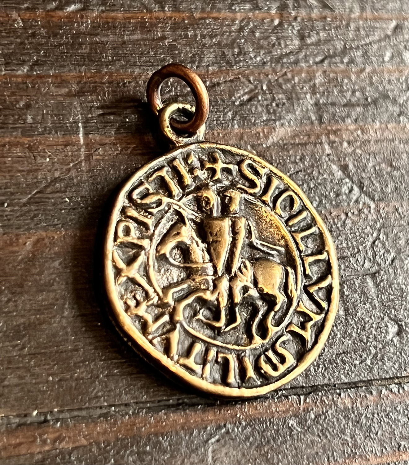 Pendentif Templier RS106