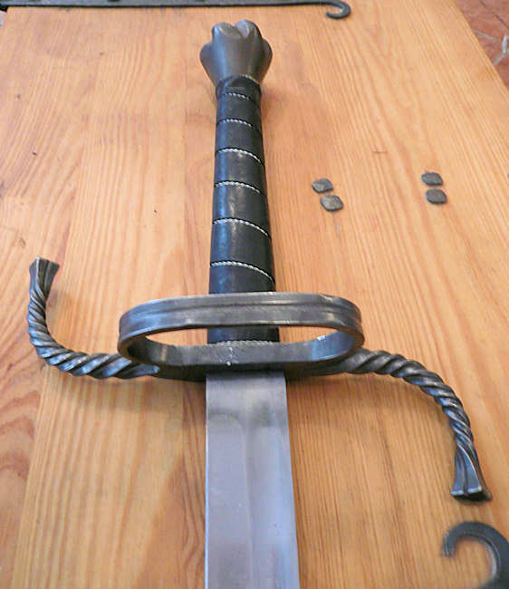 sabre de lansquenet à deux mains