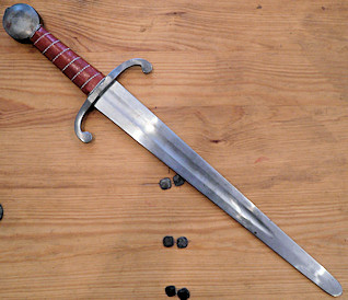 dague de combat longue