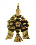 Pendentif Corbeau - bronze LF27