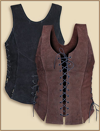 corselet en cuir