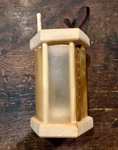 Lanterne bois hexagonale (petite)