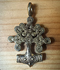 Pendentif Mjllnir / Yggdrasil RS12