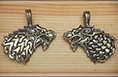 Pendentifs loups d'Odin RS42