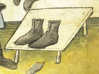 chaussures médiévales